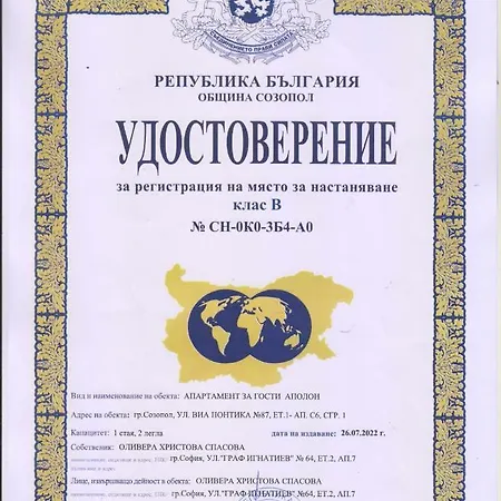 Apolon 2 Sozopol
